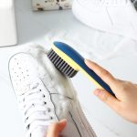 Weiche Schuhbürste mit langem Stiel, Wäschebürste in Kontrastfarbe, schadet Schuhen nicht, Reinigungsbürste für zu Hause, Schuhwaschbürsten-Set – Bild 6