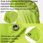 Naturehike 210T Plaid Outdoor Regen Poncho 3 In 1 Baldachin Reiten Reise Tragbare Rucksack Regenmantel – Bild 6