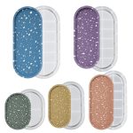 DIY Epoxy Oval Tablett Gericht Form Silikon Form für Blumentopf Basis, 001, 002, 003, 004, 005 – Bild 2