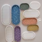 DIY Epoxy Oval Tablett Gericht Form Silikon Form für Blumentopf Basis, 001, 002, 003, 004, 005 – Bild 7