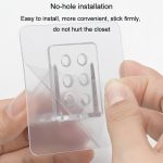 4 stücke Partition Halterung Kein Punch Rechten Winkel Laminat Regal Kleiderschrank Partition Bord Befestigung Halter, 7x7cm, 7x15cm – Bild 7