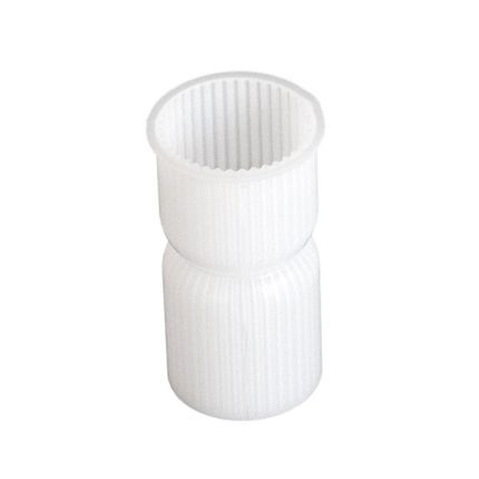 DIY Geometrische Zylinder Vertikale Streifen Kerze Silikon Form Harz Ornamente Form, 001, 002, 003, 004