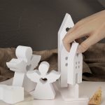 DIY Epoxy Ostern Desktop Dekoration Kerze Silikonform, Angel 001, Angel 002, House 001, House 002, House 003, Rabbit 001, Rabbit 002 – Bild 7