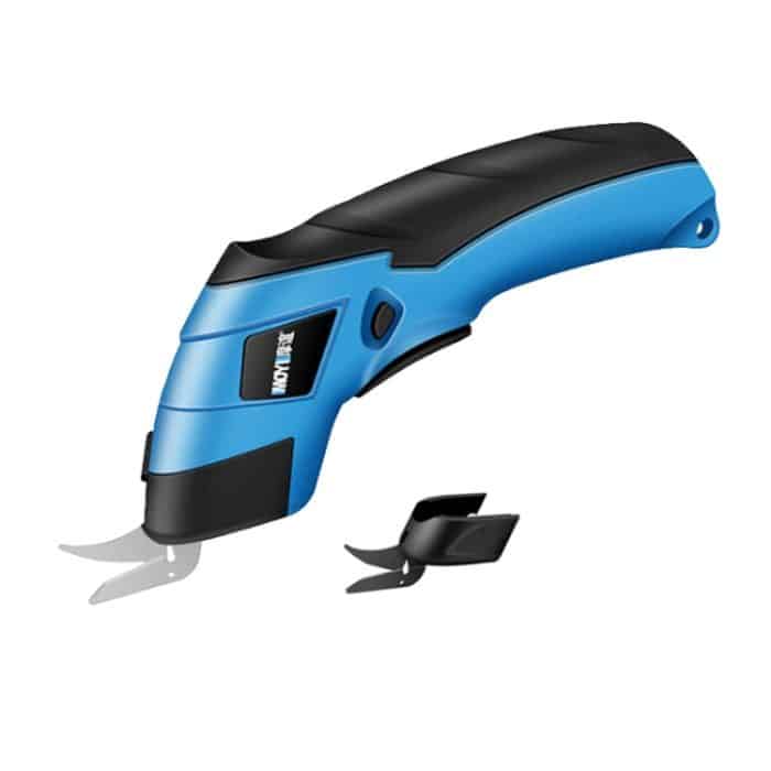 TBD0605063601.jpg MOYI Elektrische Schere, Handgeführtes Schneidewerkzeug für Stoff- und Papierkartons, Single Blade Paper Box, Double Blade Paper Box, Single Blade Plastic Box, Double Blade Plastic Box – Bild 1