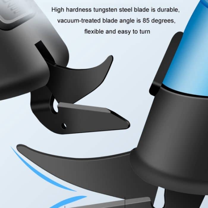 MOYI Elektrische Schere, Handgeführtes Schneidewerkzeug für Stoff- und Papierkartons, Single Blade Paper Box, Double Blade Paper Box, Single Blade Plastic Box, Double Blade Plastic Box – Bild 9