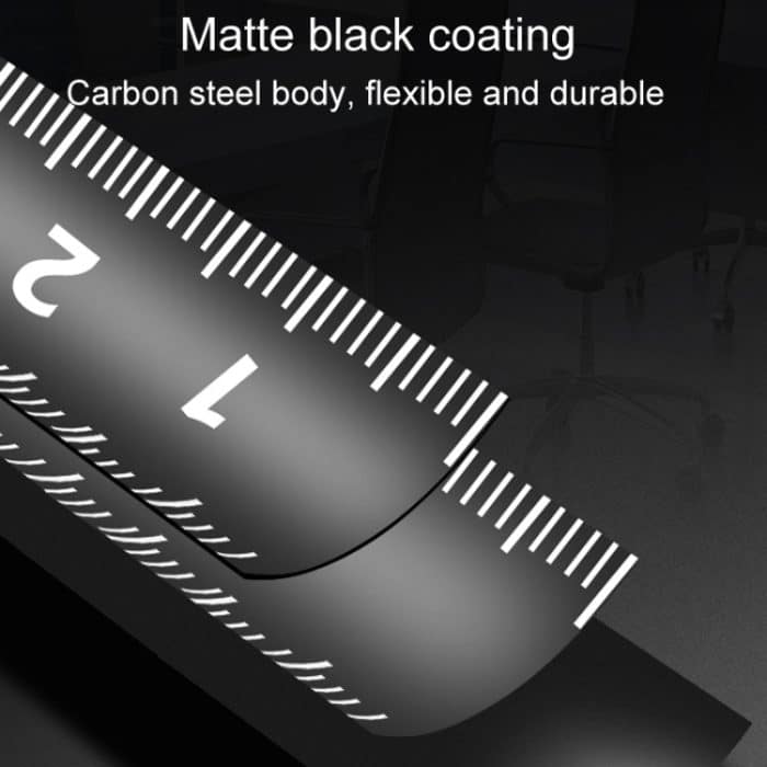 DONG GSHENG Hochpräzises, verdicktes Maßband aus Stahl für den Heimgebrauch, Black Gold Frosted 3m x 16mm, Black Gold Frosted 5m x 19mm, Black Gold Frosted 5m x 25mm, Black Gold Frosted 7.5m x 25mm, Black Gold Frosted 10m x 25mm... – Bild 3