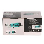 MOYI Aluminiumgehäuse, multifunktionale kleine elektrische Holzschnitz- und Schlitz-Trimmmaschine, 15 Milling Cutters EU Plug, 15 Milling Cutters US Plug – Bild 7