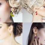 5 stücke DIY Kristall Epoxy Ohrringe Silikon Form Anhänger Schmuck Form, Star Moon, Alien, Crystal, Round Diamond, Hexagonal, Round Triangle, Four-edged, Big Water Drop, Small Water Drop, Cat Claw, Square, Block – Bild 7