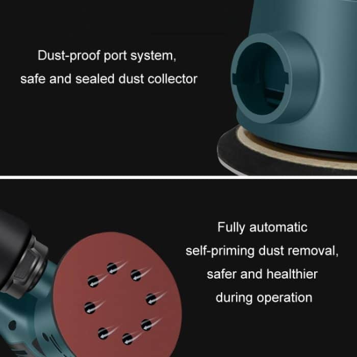 MOYI Kleine Polier-Schleifpapiermaschine für die Holzbearbeitung, elektrischer Tellerschleifer, 8pcs /Set AU Plug, 8pcs /Set US Plug, 8pcs /Set UK Plug, 8pcs /Set EU Plug, 5pcs /Set AU Plug, 5pcs /Set EU Plug, 5pcs /Set UK Plug, 5pcs /Set US Plug – Bild 6