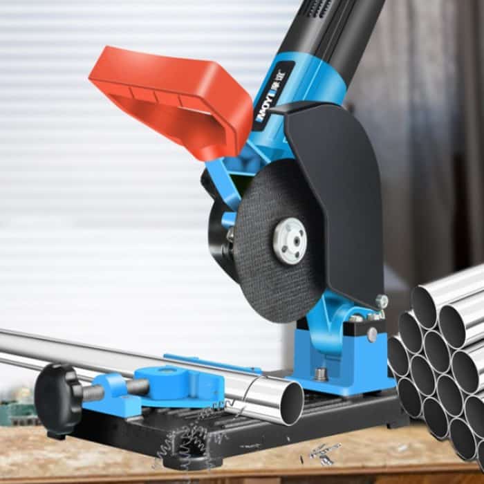 MOYI Kleine multifunktionale modifizierte Tischkreissäge, elektrische Bohrmaschine, Winkelschleifer, feste Halterung – Bild 8