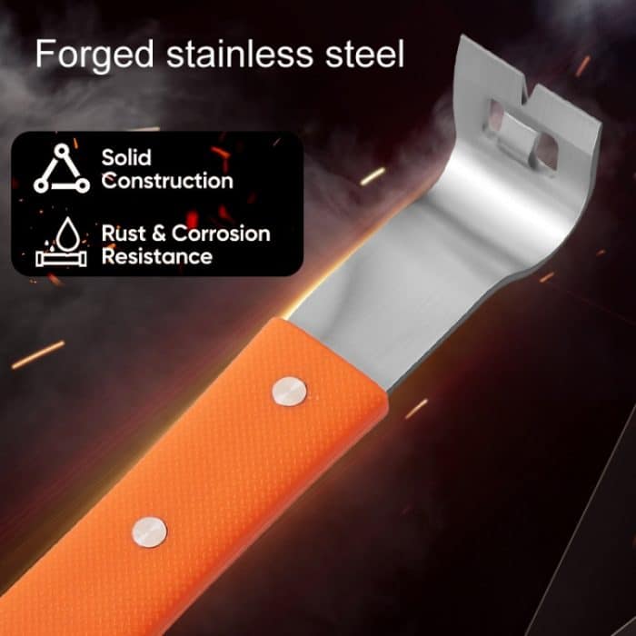 RUITOOL Brechstange aus Edelstahl, Mehrzweck-Schaber, Holzbearbeitungs-Dekoration, rutschfester Nagler – Bild 6