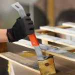 RUITOOL Brechstange aus Edelstahl, Mehrzweck-Schaber, Holzbearbeitungs-Dekoration, rutschfester Nagler – Bild 7