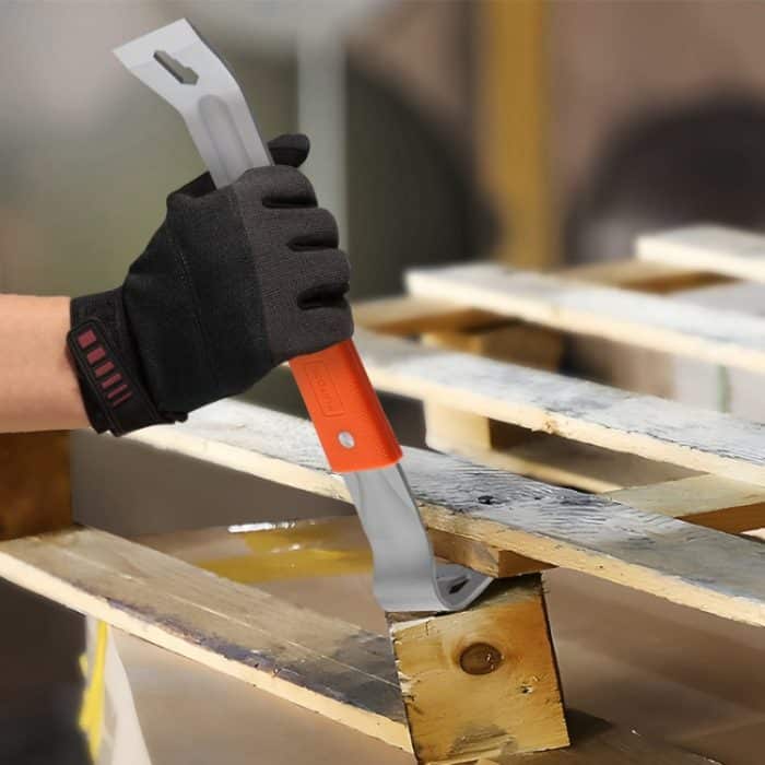 RUITOOL Brechstange aus Edelstahl, Mehrzweck-Schaber, Holzbearbeitungs-Dekoration, rutschfester Nagler – Bild 7