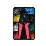 Rohrtyp Kaltgepresstes Klemmenblock-Crimpzangen-Kunststoffbox-Set, 800pcs /Set, 1200pcs /Set, 1230pcs /Set, 1800pcs /Set