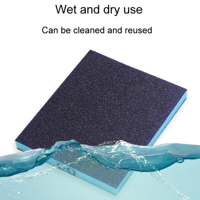 Holzbearbeitung Polieren Metall Rost Entfernung Nass Und Trocken Schwamm Schleifpapier, 60#, 80#, 100#, 180#, 240#, 320# – Bild 7