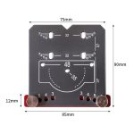 4 teile/satz 35mm Scharnier Bohren Locator Scharnier Loch Stanzen Hilfs Werkzeug, Black, Red – Bild 3