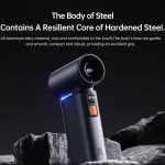 JisuLife FA55 Tragbarer kleiner Handventilator, wiederaufladbarer elektrischer Mini-Ventilator – Bild 4