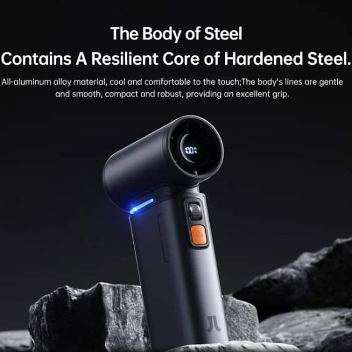 JisuLife FA55 Tragbarer kleiner Handventilator, wiederaufladbarer elektrischer Mini-Ventilator – Bild 4