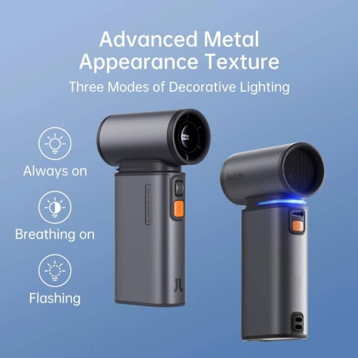 JisuLife FA55 Tragbarer kleiner Handventilator, wiederaufladbarer elektrischer Mini-Ventilator – Bild 6