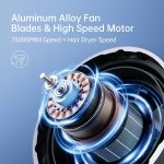 JisuLife FA55 Tragbarer kleiner Handventilator, wiederaufladbarer elektrischer Mini-Ventilator – Bild 8