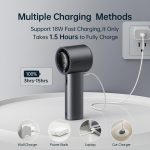 JisuLife FA53 Pro 1 Leistungsstarker Hochgeschwindigkeits-Kühlhandventilator Kleiner tragbarer Mini-Desktop-Ventilator mit USB-Aufladung – Bild 3