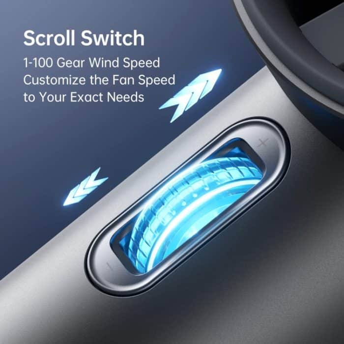 JisuLife FA53 Pro 1 Leistungsstarker Hochgeschwindigkeits-Kühlhandventilator Kleiner tragbarer Mini-Desktop-Ventilator mit USB-Aufladung – Bild 8