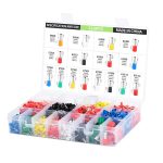 2120 teile/satz 0,5-16 MM Europäischen Stil Rohr Typ Verdrahtung Kaltpressung Terminal Set, 2120pcs /Set