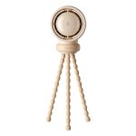 JisuLife Kinderwagen-Ventilator, Life2 Kinderwagen-Oktopus-Ventilator, tragbarer Hochgeschwindigkeits-Desktop-Clip-Ventilator, Life2