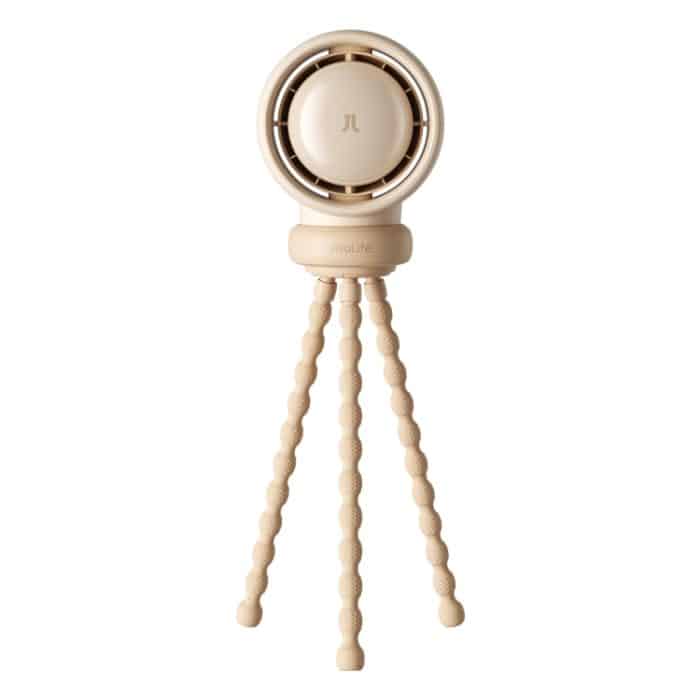 JisuLife Kinderwagen-Ventilator, Life2 Kinderwagen-Oktopus-Ventilator, tragbarer Hochgeschwindigkeits-Desktop-Clip-Ventilator, Life2 – Bild 1