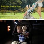 JisuLife Kinderwagen-Ventilator, Life2 Kinderwagen-Oktopus-Ventilator, tragbarer Hochgeschwindigkeits-Desktop-Clip-Ventilator, Life2 – Bild 2