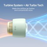 JisuLife Kinderwagen-Ventilator, Life2 Kinderwagen-Oktopus-Ventilator, tragbarer Hochgeschwindigkeits-Desktop-Clip-Ventilator, Life2 – Bild 6