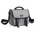 Baona BN-H017 Fotografie SLR / Micro Single Cross-Body Kamera Aufbewahrungstasche, S Gray, S Black, M Gray, M Black, L Gray, L Black