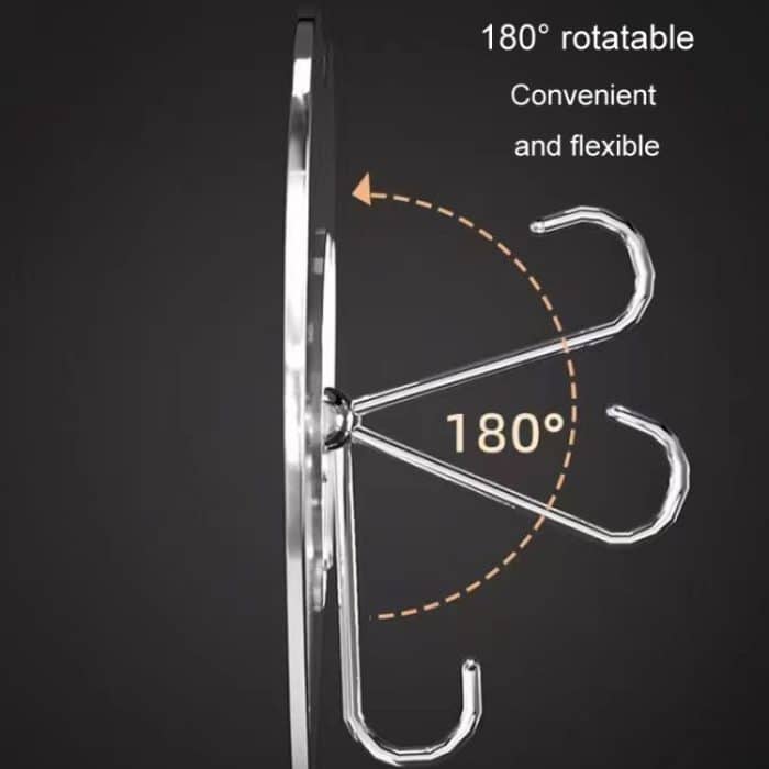 Transparente selbstklebende herzförmige Haken Tür Wand Multifunktions Schlüssel Lagerung Kleiderbügel, 10pcs – Bild 7