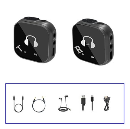 5,8G Wireless In-Ear-Monitor-System Dual-Ohrhörer-Überwachung Sender Empfänger, One To One, One To Two, One To Four