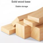 Großes, nicht stanzendes Wandregal für den Haushalt., Black Basic Model, Black Wooden Ball With Tissue Box – Bild 3