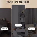 Großes, nicht stanzendes Wandregal für den Haushalt., Black Basic Model, Black Wooden Ball With Tissue Box – Bild 6