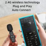 3,5-mm-Empfänger, kabelloses Lavaliermikrofon, 9-Zoll-Fülllicht-Stativset für Live-Fotografie, Single Mic, Double Mic – Bild 5