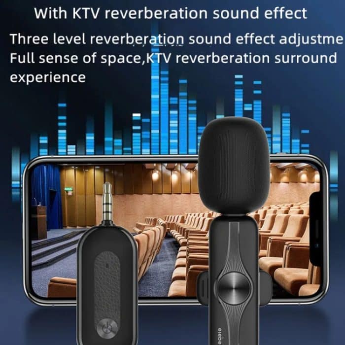 3,5-mm-Empfänger, kabelloses Lavaliermikrofon, 9-Zoll-Fülllicht-Stativset für Live-Fotografie, Single Mic, Double Mic – Bild 8