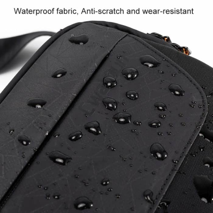 Cwatcun D133 Kamera-Brusttasche, multifunktionale, schräge, umhängebare Kamera-Umhängetasche, Small Black, Medium Black, Large Black – Bild 5