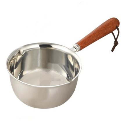 316 Edelstahl Mini Heiße Milch Öl Topf Butter Wärmer Pfanne Ei Bratpfanne, 200ml, 300ml, 500ml, 200ml With Rack, 300ml With Rack, 500ml With Rack