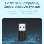 COMFAST CF-WU811AC V3 5G Dual Band 650Mbps USB Wireless Netzwerk Karte WIFI Empfänger – Bild 12