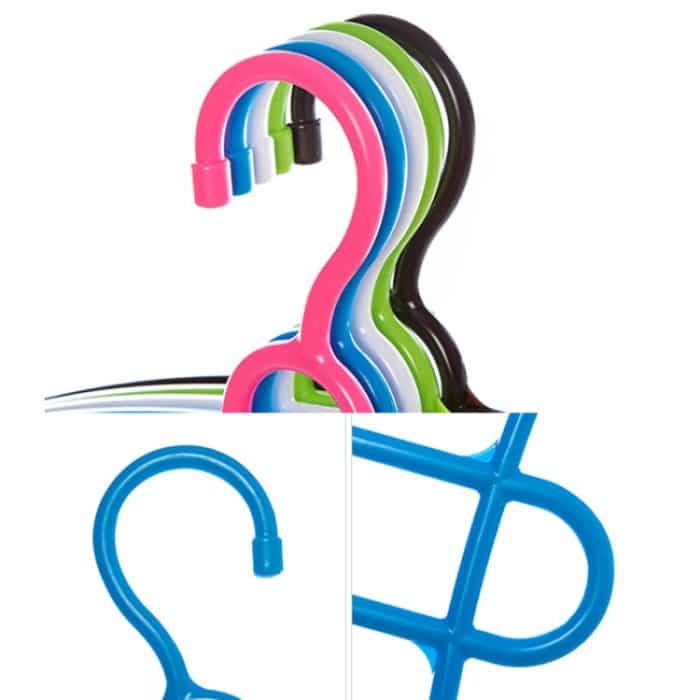 3-lagiger rutschfester Kleiderständer Fishbone Multifunktionaler Kleiderbügel zur Aufbewahrung – Bild 4