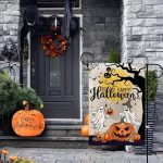 Gartenflagge Anhänger Halloween Dekoration Hängende Flagge, A Model, B Model, C Model, D Model, E Model – Bild 5