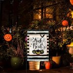 Gartenflagge Anhänger Halloween Dekoration Hängende Flagge, A Model, B Model, C Model, D Model, E Model – Bild 6