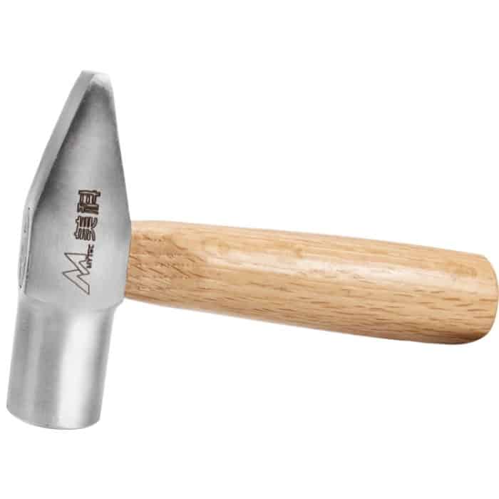 TBD0605127101.jpg Silberschmiedehammer, kleiner Hammer mit kurzem Griff, handgefertigt, runder Kopf, Entenschnabelhammer, MYTEC Small, MYTEC Medium, MYTEC Large – Bild 1