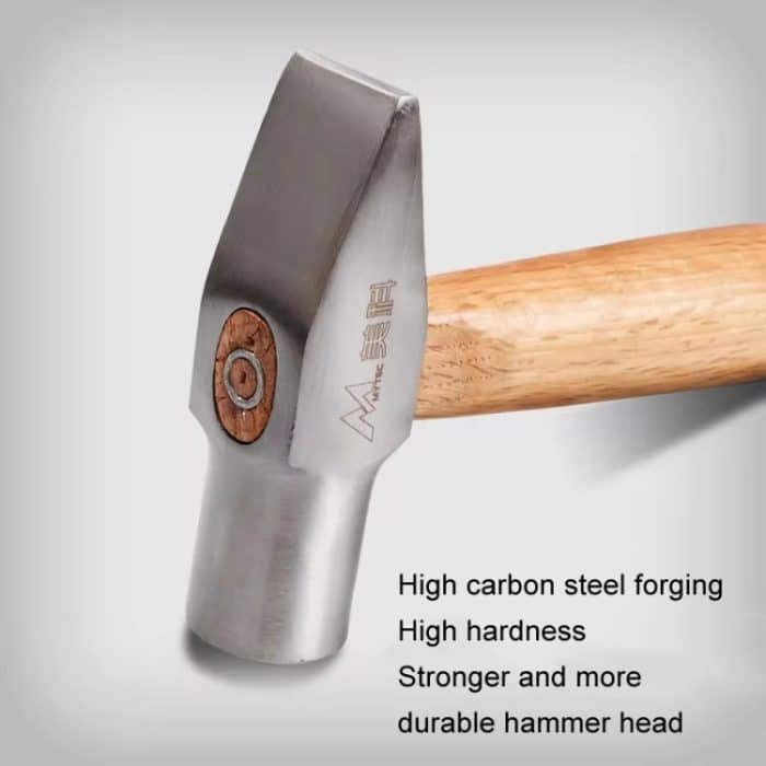 Silberschmiedehammer, kleiner Hammer mit kurzem Griff, handgefertigt, runder Kopf, Entenschnabelhammer, MYTEC Small, MYTEC Medium, MYTEC Large – Bild 6