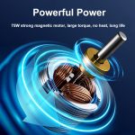 JY-6010 Einziehbare rotierende Reinigungsbürste für den Haushalt mit doppeltem Verwendungszweck für Badezimmergläser, 6-in-1, 9-in-1 – Bild 8