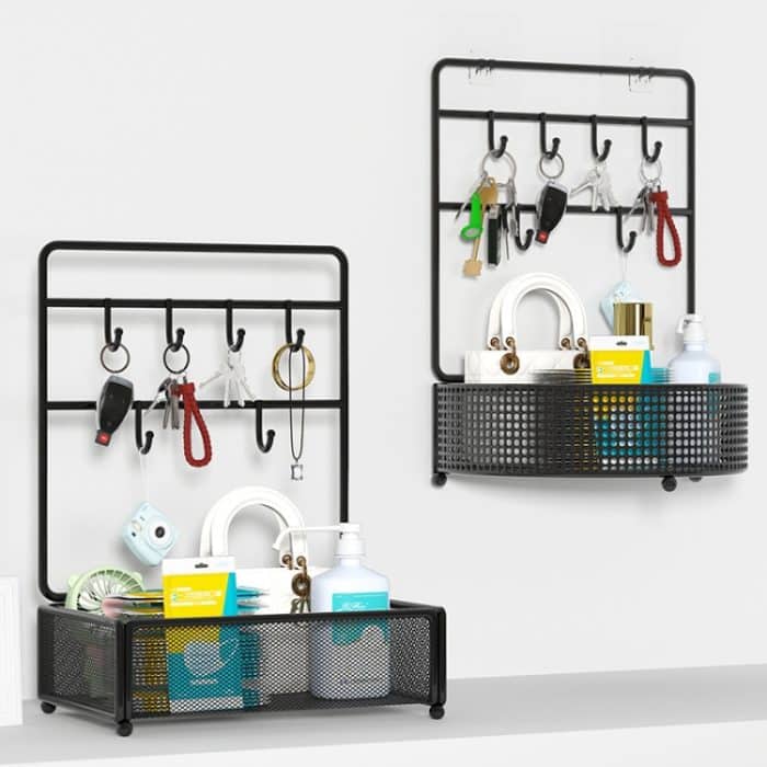 Schlüsselaufbewahrung, Ornament, Türaufhänger, Schlüssel, Schuhschrank, Regal, Schmuck-Organizer, Medium Rectangle, Medium Half Round, Large Rectangle, Large Half Round – Bild 2