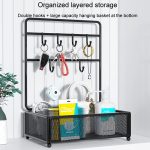 Schlüsselaufbewahrung, Ornament, Türaufhänger, Schlüssel, Schuhschrank, Regal, Schmuck-Organizer, Medium Rectangle, Medium Half Round, Large Rectangle, Large Half Round – Bild 4