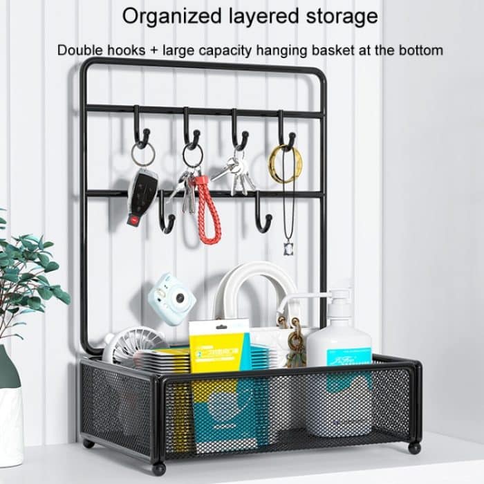 Schlüsselaufbewahrung, Ornament, Türaufhänger, Schlüssel, Schuhschrank, Regal, Schmuck-Organizer, Medium Rectangle, Medium Half Round, Large Rectangle, Large Half Round – Bild 4